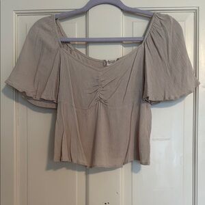 Beige flowy Women's Top Altar’d State size s